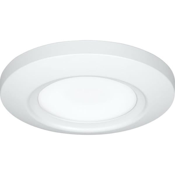 Progress Lighting 5-1/2" Emblem Collection Surface Mount LED in White P810027-028-30 - main